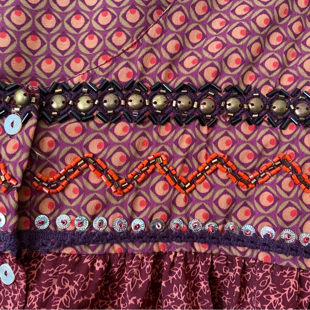 Hippie Laundry Boho top SZ M - Picture 5 of 9